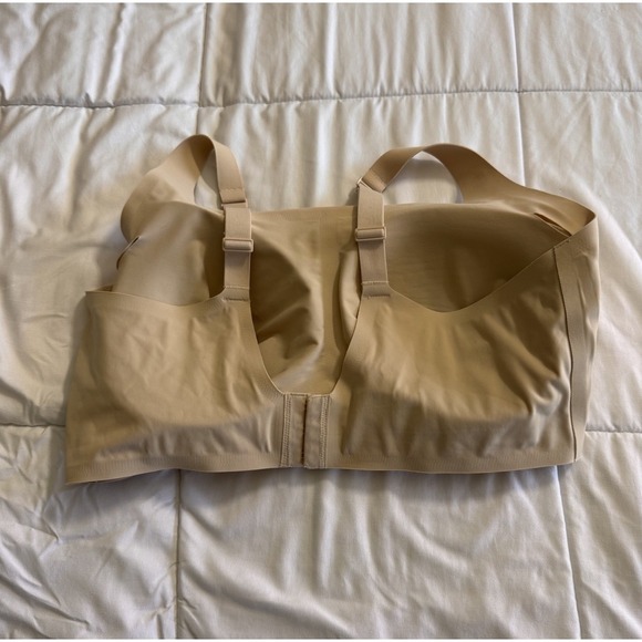 Skims Naked Scoop Bra Sienna Size 4x Plus Adjustable Removable Pads Stretchy - Picture 3 of 8